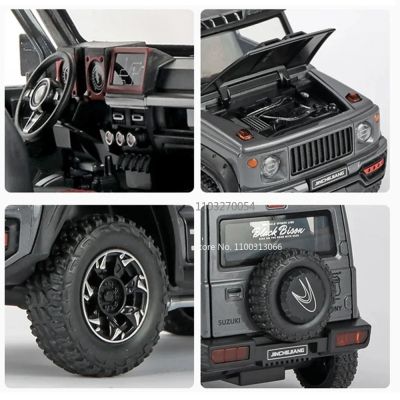 Метален автомобил SUZUKI Jimny Off-Road SUV със звук и светлини 1/24