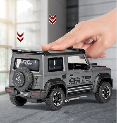 Метален автомобил SUZUKI Jimny Off-Road SUV със звук и светлини 1/24