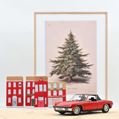 Метална кола VW-Porsche 914 1.7 1972 Norev 1:18 - 187690