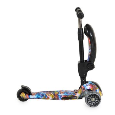 Сгъваема тротинетка със седалка Byox Rumble Wild-Dragon