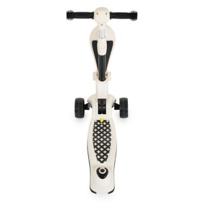 Сгъваема тротинетка със седалка Byox Checkmate Royal-White