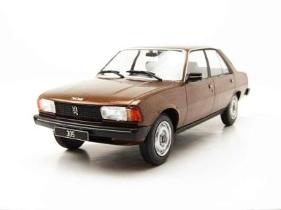 Метална кола Peugeot 305 1977 WHITE BOX 124243