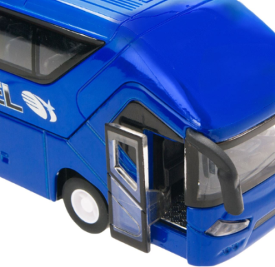 Метален Автобус Shantou Gepai Travel 1:50 със звук