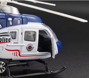 Метален Вертолет Хеликоптер с звук и светлина