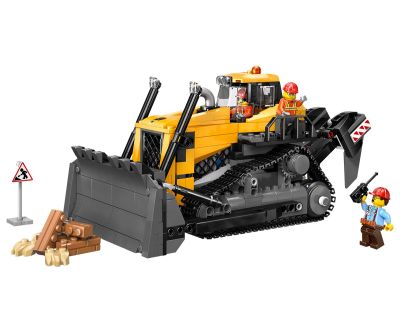 Конструктор LEGO City 60466 Жълт булдозер