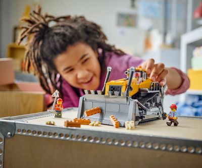 Конструктор LEGO City 60466 Жълт булдозер