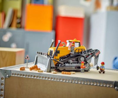 Конструктор LEGO City 60466 Жълт булдозер