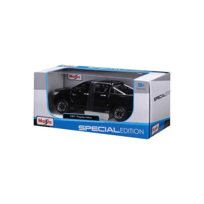 Метална кола Пикап Toyota Hilux Maisto Черен 1/27 - 32920