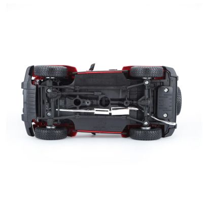 Метален джип Jeep Wrangler Maisto 1:18 - 31676 червен