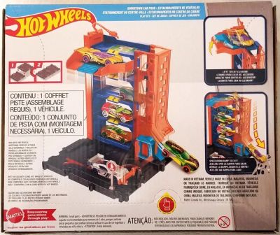 Писта HOT WHEELS City паркинг в центъра на града с количка HDR24