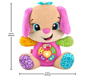 Образователно кученце на български език Fisher Price момиче Laugh&Learn 