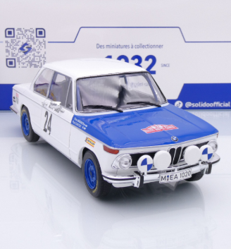 Метален автомобил BMW 2002 TII #24 SOLIDO 1:18 - 1808603