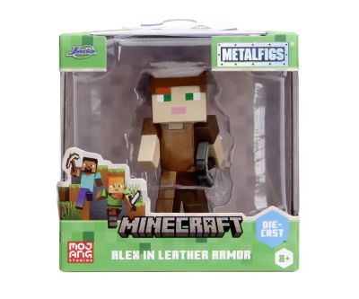 Металнa фигура Алекс с кожена броня Minecraft Jada 253260005