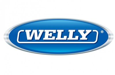 Метална кола BMW M4 Welly 1:34 бяла