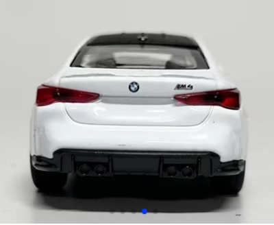 Метална кола BMW M4 Welly 1:34 бяла