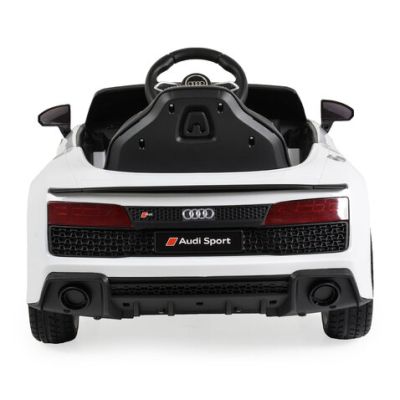 Акумулаторна кола Audi R8 Spyder бял