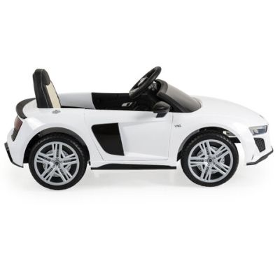 Акумулаторна кола Audi R8 Spyder бял
