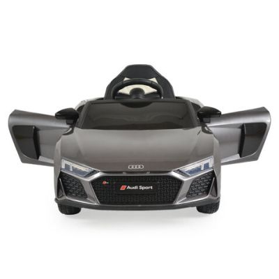 Акумулаторна кола Audi R8 Spyder сив