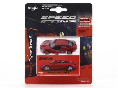 Метална кола Porsche Taycan Turbo S MAISTO 1:64  