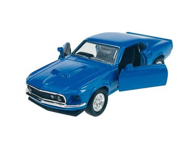 Метална кола FORD MUSTANG BOSS 429 1969 Welly 1:34 