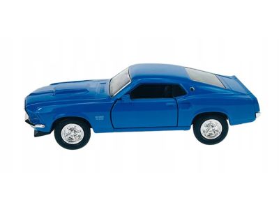 Метална кола FORD MUSTANG BOSS 429 1969 Welly 1:34 