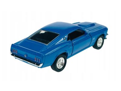 Метална кола FORD MUSTANG BOSS 429 1969 Welly 1:34 