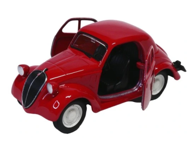 Метална кола Fiat 500 Topolono Welly 1:34 