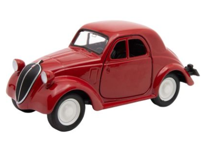 Метална кола Fiat 500 Topolono Welly 1:34 