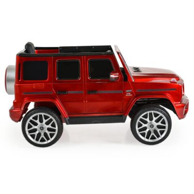 Акумулаторен джип Mercedes AMG G63 мет. червен