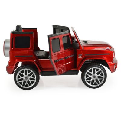 Акумулаторен джип Mercedes AMG G63 мет. червен