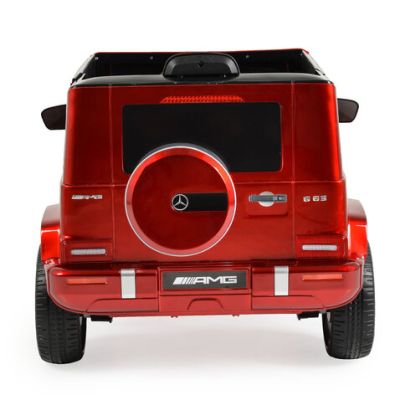 Акумулаторен джип Mercedes AMG G63 мет. червен