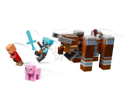 Конструктор LEGO Minecraft 21278 Кулата на грабителите и Опустошителя