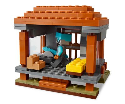 Конструктор LEGO Minecraft 21278 Кулата на грабителите и Опустошителя