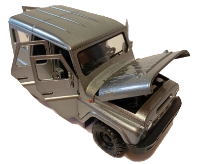 Метален джип УАЗ 1:18 