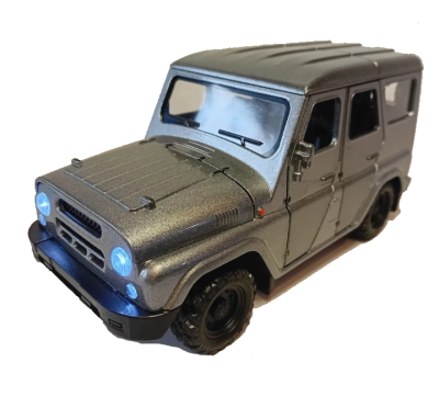Метален джип УАЗ 1:18 