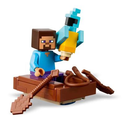 Конструктор LEGO Minecraft TNT къща в джунглата 21275