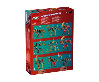 Конструктор LEGO NINJAGO 71839 Боен спинджицу робот на Арин