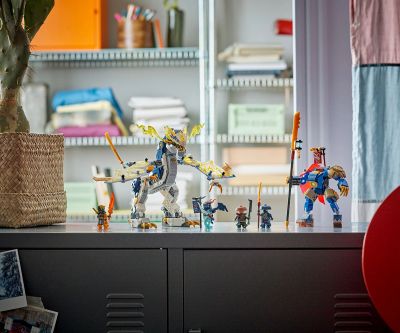 Конструктор LEGO NINJAGO 71843 Робот драконов ездач на Разбойник