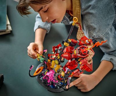 Конструктор LEGO NINJAGO 71846 Огненият рицар-робот