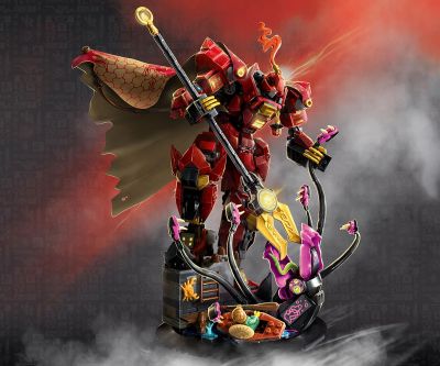 Конструктор LEGO NINJAGO 71846 Огненият рицар-робот