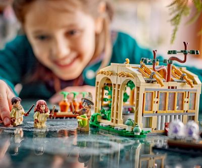 Конструктор LEGO Harry Potter 76445 Замъкът Хогуортс: Час по билкология