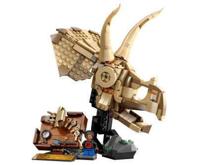 Конструктор LEGO Jurassic World 76969 Вкаменелости от динозаври череп на трицератопс 