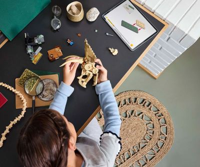 Конструктор LEGO Jurassic World 76969 Вкаменелости от динозаври череп на трицератопс 