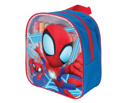 Комплект за рисуване в раница Спайди и приятели