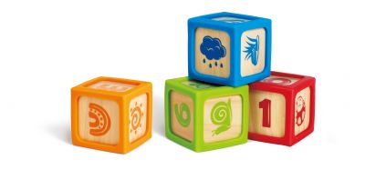 Образователни дървени кубчета Hape H0132