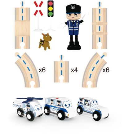 Дървен комплект Полиция J′adore JD833187