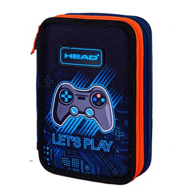 Двоен ученически несесер Хайде да играем Head