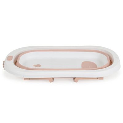 Комплект за къпане със сгъваема вана Palma розов