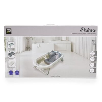 Комплект за къпане със сгъваема вана Palma розов