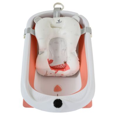 Сгъваем бебешки комплект за баня Cangaroo Balena розов